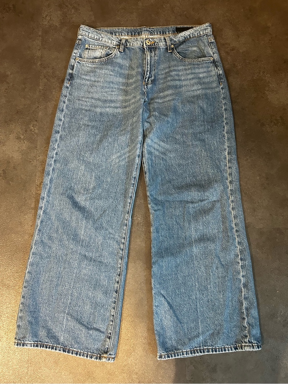 Zara low rise jeans